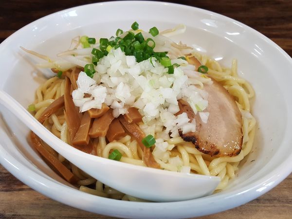 「限定 背脂煮干しまぜそば 大盛 ￥800」@八王子 響の写真