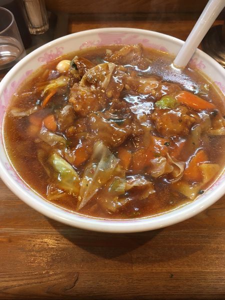 「肉スタミナウマニメン」@ラーメン 現代の写真