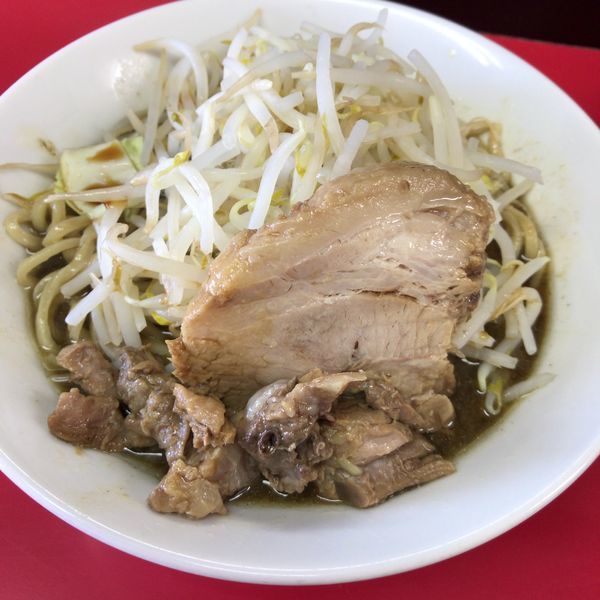 「煮干しラーメン（並）800円」@ラーメンハイキックの写真