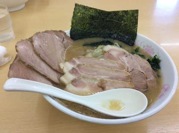 「3種のチャーシュー麺トリプル」@らーめん食堂 正味の写真