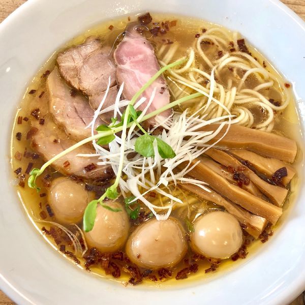 「特製kiri_Soba 潮 1100円」@The Noodles & Saloon Kiriyaの写真