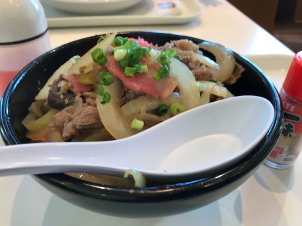 「牛がっつりまぜ麺」@リンガーハット ファッションクルーズひたちなか店の写真