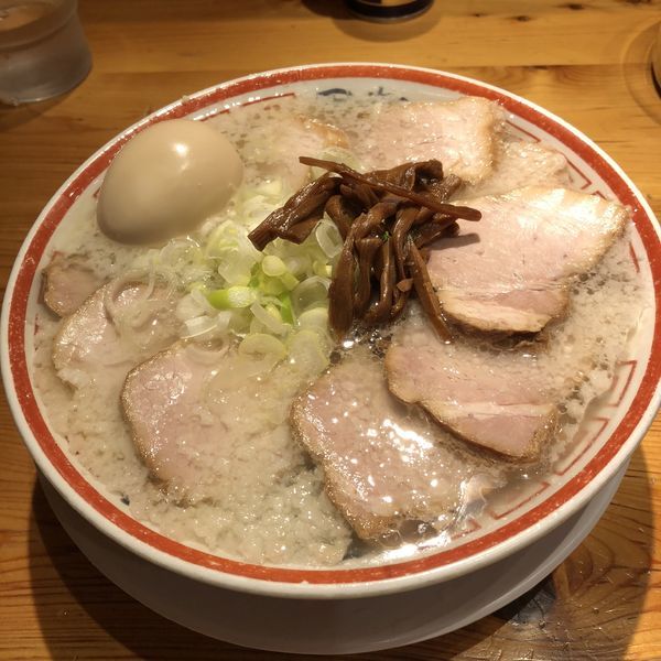 「肉そば（こってり）＋味玉」@田中そば店 秋葉原店の写真