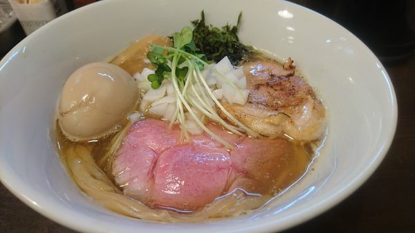 「【限定】貝×煮干し」@CLAM＆BONITO貝節麺RAIKの写真