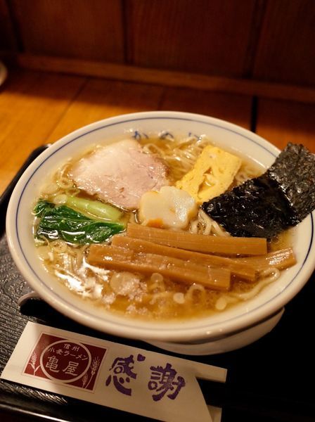 「中華そば…700円」@信州小麦ラーメン 亀屋の写真