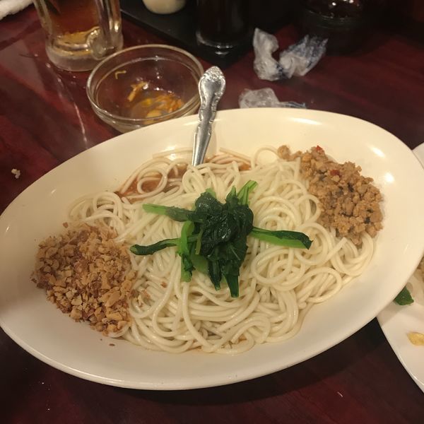 「汁なし担々麺」@中国家庭料理 楊 別館の写真