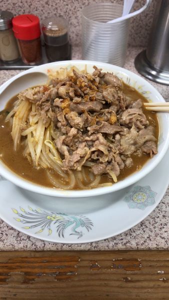 「味噌肉タンメン」@みそ一発 多摩川店の写真