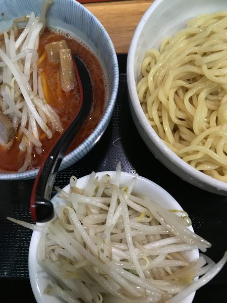 「辛味噌つけめん」@味噌麺処 花道庵の写真