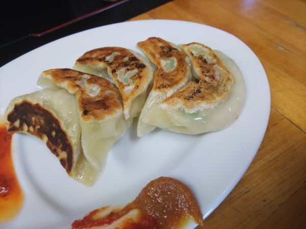 「焼き餃子250円」@米沢ラーメン 鈴木屋の写真