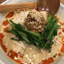 濃厚白ゴマ坦々麺 2辛