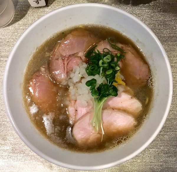 「［限定］煮干しそば ＋ チャーシュー」@光麟堂の写真