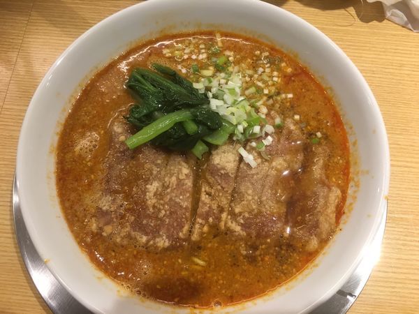 「排骨担々麺1000円」@排骨担々 五ノ井の写真