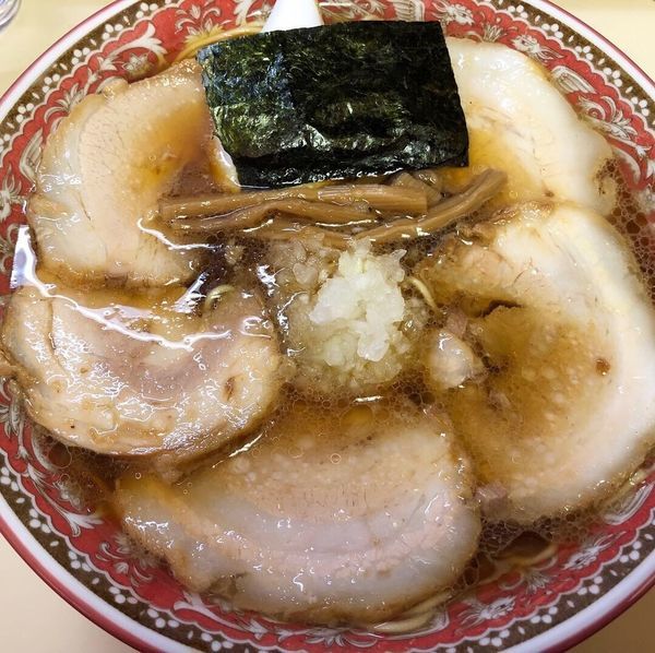 「バラチャーシュー麺大 850円」@タンタンの写真