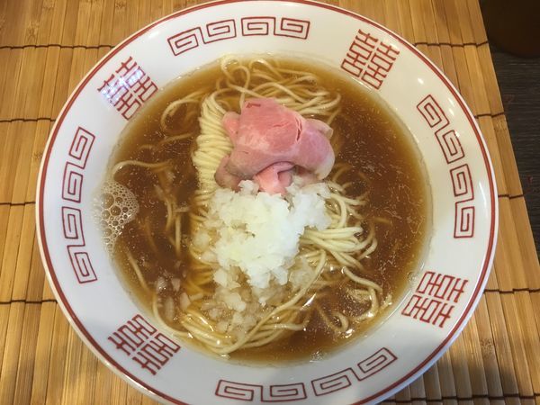 「瀬戸内にぼしそば800円」@平井亭の写真