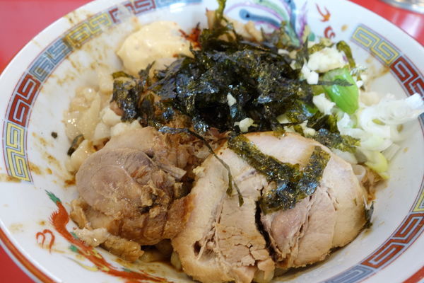 「たれそば780円全ましで豚」@ジャンプの写真