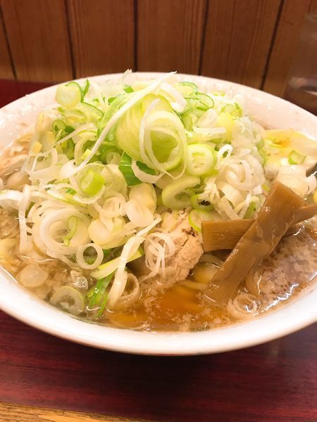 「ラーメン 大 ネギ増し  ¥920」@関越ラーメン 仙龍の写真