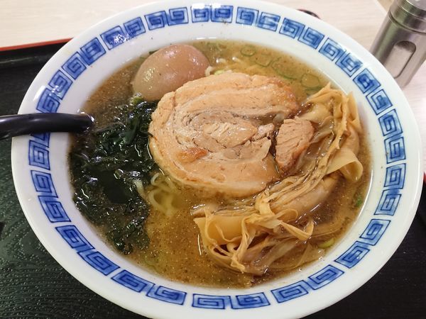 「煮干し 塩ラーメン 680円」@匠亭の写真