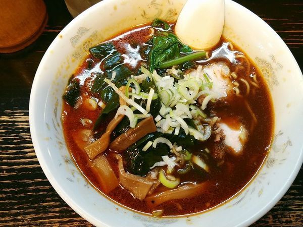 「わかめそば」@支那そば びぜん亭の写真