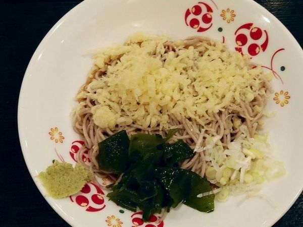 「冷したぬきそば」@いろり庵きらく 亀戸店の写真