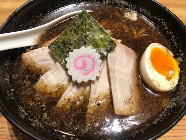 「焦がし味噌チャーシュー麺」@西麻布 五行の写真