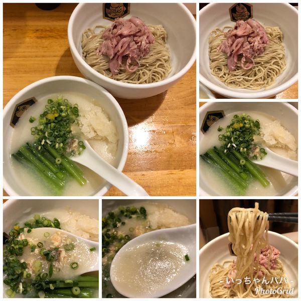 「冷やし真鯛つけ麺 800円」@真鯛らーめん 麺魚の写真