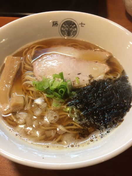「煮干魚介らぁ麺」@らぁ麺とうひちの写真