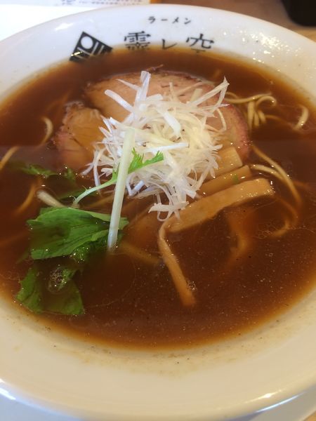 「牡蠣煮干し麺」@ラーメン 霽レ空 HARESORAの写真