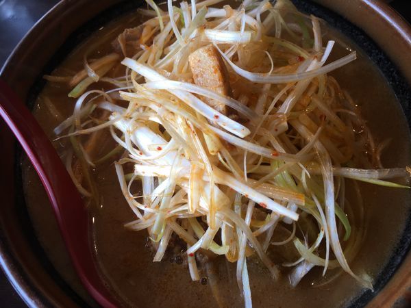 「肉ネギらーめん」@蔵出し味噌 麺場 田所商店 印西千葉ニュータウン店の写真