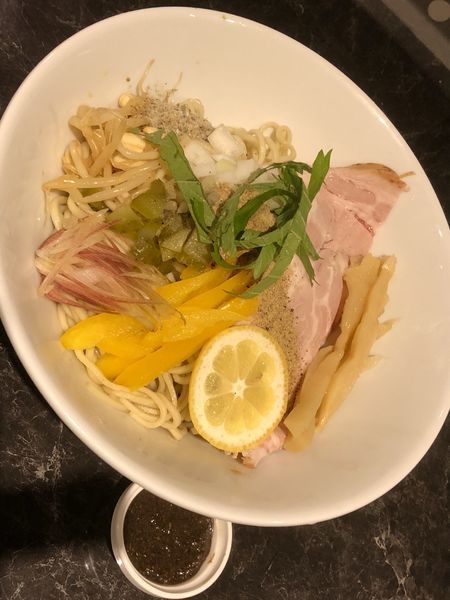 「【限定】冷やし煮干しまぜそば ver.Zed ￥750」@中華SOBA にぼ乃詩の写真