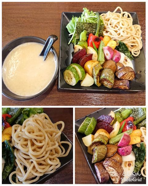 「塩野菜つけめん」@caminoの写真