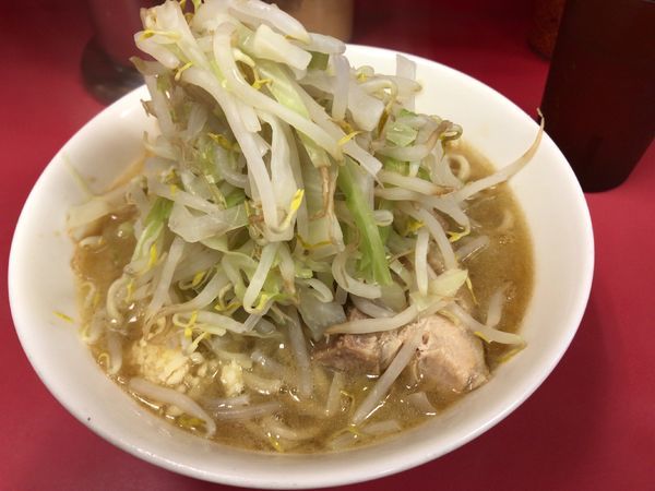 「ラーメン少なめ650円」@ラーメン二郎 ひばりヶ丘駅前店の写真