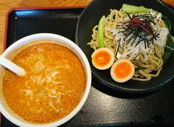 「【限定】タンタンつけ麺 ￥800」@麺屋 鶏口の写真