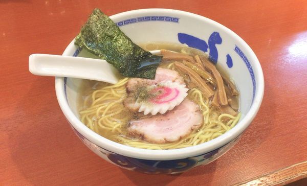 「塩らーめん」@たけちゃんにぼしらーめん 調布店の写真