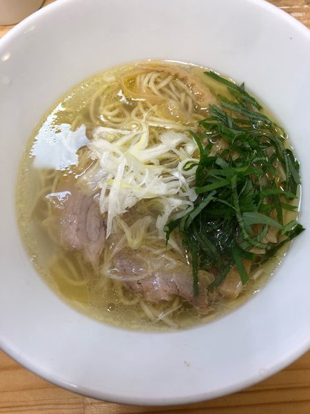 「鶏塩」@麺蔵 あつおの写真