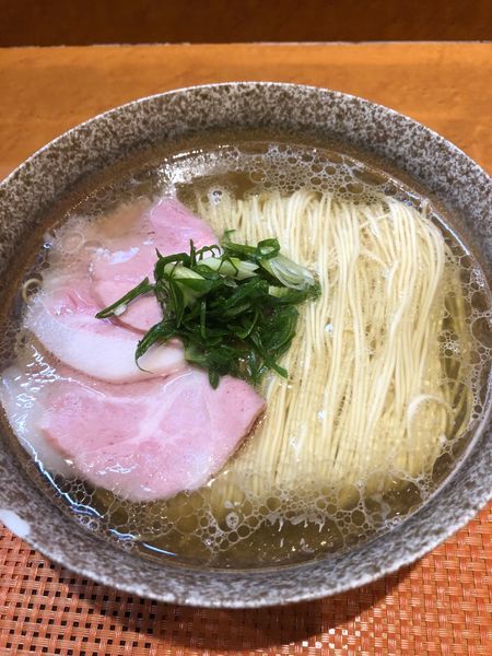 「豚塩そば 850円」@柴崎亭の写真