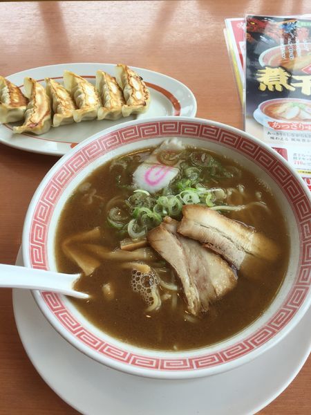 「（限定）煮干しラーメン」@幸楽苑 栄町店の写真