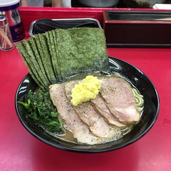 「海苔ラーメン中盛 チャーシュー」@武蔵家直系 ぼうそう家の写真