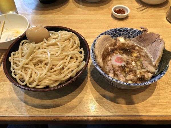 「つけチャーシュー+ビール」@くり山の写真