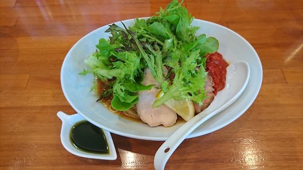 「（限定）トマトとリーフの涼麺　９００円」@めん結び 光の葉の写真