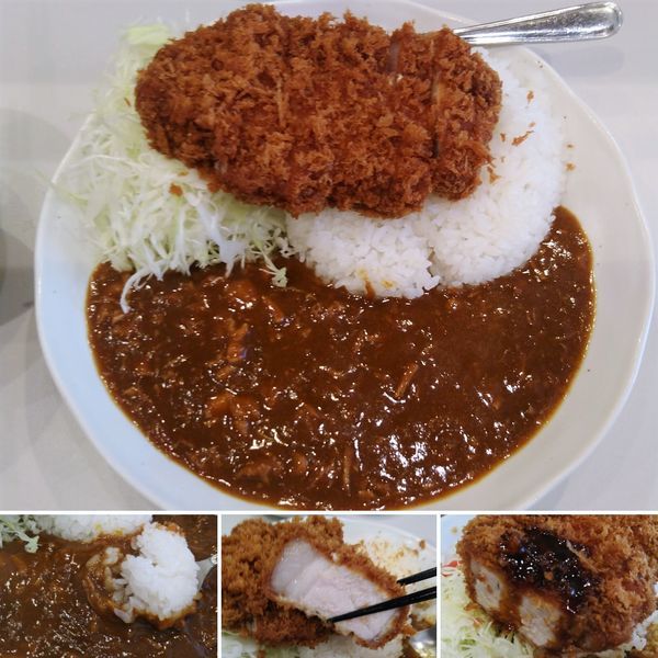「カツカレー 1500円」@とんかつ檍 浅草橋支店の写真