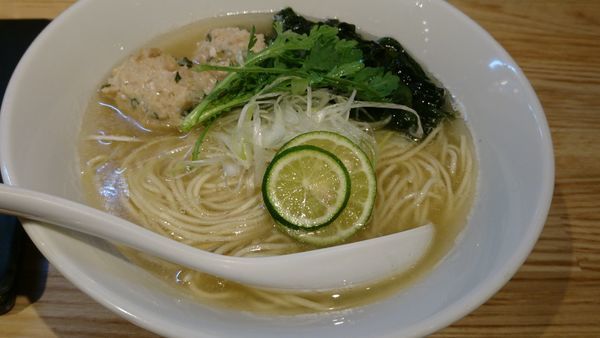 「改の真鯛らーめん（限定）＋和え玉」@らーめん 改の写真