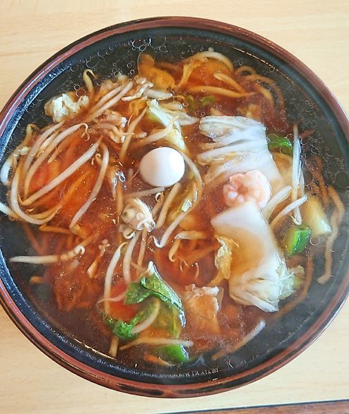 「五目(あんかけ)らーめん」@大龍の写真