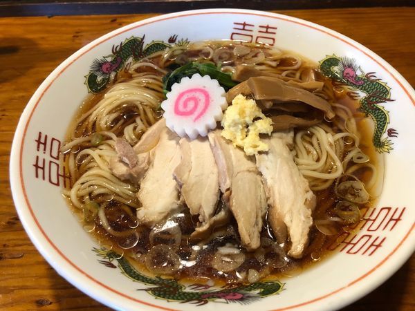 「【夏季限定】冷やし生姜醤油ラーメン750円」@水戸中華そば むじゃき食堂の写真