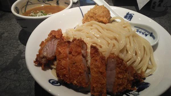「濃厚蒲カツつけ麺」@麺屋武蔵 武滴の写真
