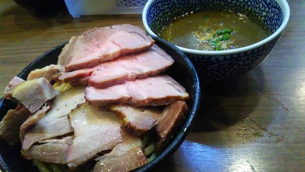 「チャーシュー極濃煮干つけ麺」@煮干しつけ麺 宮元の写真