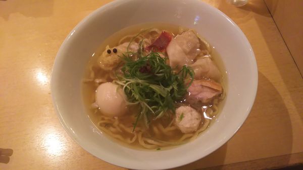 「特製塩そば」@饗 くろ㐂の写真