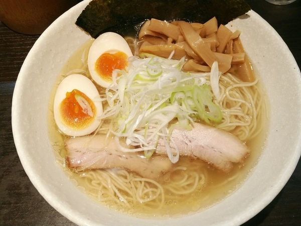 「塩（大盛）＋贅沢乗せ」@中華蕎麦きみのの写真