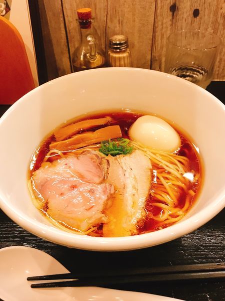 「醤油そば780円＋味玉100円」@53'sNoodleの写真