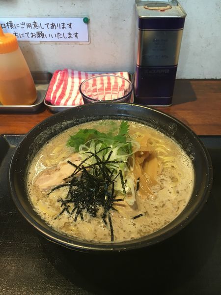 「秋刀魚魚醤麺(限定)」@麺処 福吉 本店の写真