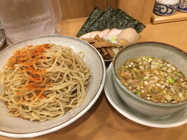 「特製つけそば大盛」@中華そば 笑歩の写真